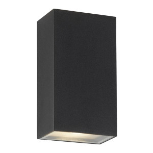 Stirling czarny LED 4W 4000K IP44 Kinkiet zewnętrzny góra-dół