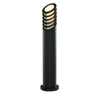 Bollard 1 czarny wys. 73cm. E27 IP44 Lampa ogrodowa stojąca