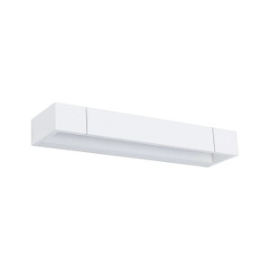 Lucille biały 40cm. LED 3 step dim. 11,5W 2700K IP44 Kinkiet łazienkowy ściemnialny, regulowany kierunek świecenia