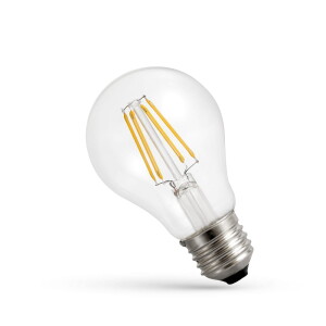 LED 5,5W Dim. GLS WW ciepła E-27 CLEAR Żarówka ściemnialna