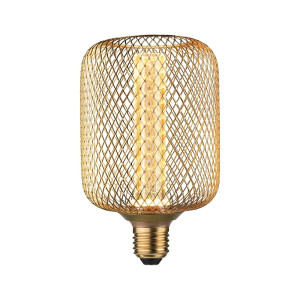 LED METALLIC GLOW ZYL mosiądz Spiral 4,2W 1800K E27 Żarówka dekoracyjna