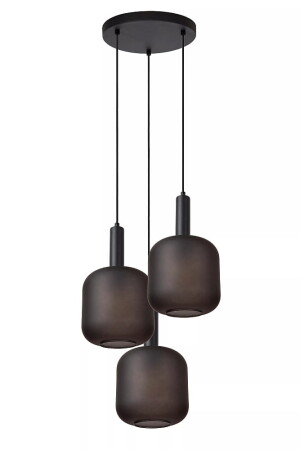 ELOISE czarny Ø 51cm. 3xE27 Lampa wisząca