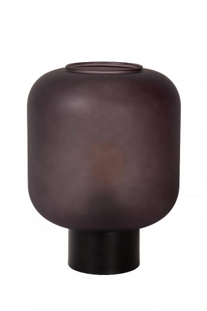 ELOISE czarny Ø 21cm. E27 Lampa stołowa
