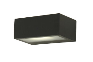 Gemini antracyt E27 IP44 Kinkiet zewnętrzny