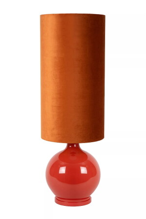 Esterad pomarańczowy Ø 34cm. E27 Lampa podłogowa stojąca