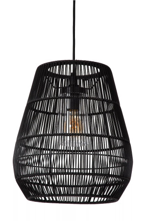 NERIDA czarny E27 IP44 Zewnętrzna lampa wisząca