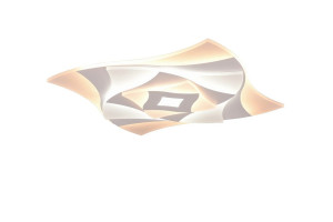 AKITA biały mat LED Dim. 56W 3000-6500K Plafon ściemnialny z pilotem