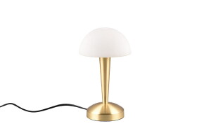 Canaria mosiądz mat LED E14 4,9W 3000K Lampka stołowa