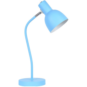 MIMI niebieska E27 Lampa biurkowa