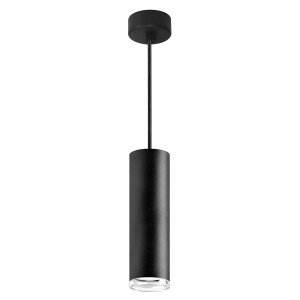 TURYN czarny GU10 IP44 Łazienkowa lampa wisząca punktowa