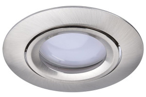 Scop nikiel LED dim. 4,7W RGB 2700-6500K Oczko sufitowe sterowane aplikacją lub pilotem