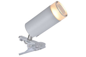 Klipa biały Bluetooth Mesh LED dim. 4,7W 2700-6500K RGB Lampka z klipsem sterowana aplikacją lub pilotem