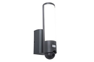 ELARA antracyt - kamera, czujnik PIR LUTEC CONNECT LED 17W 2700-6500K Kinkiet zewnętrzny zarządzany aplikacją