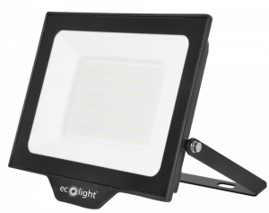 NL-1 czarny LED 100W 3000K 9000lm IP65 Naświetlacz