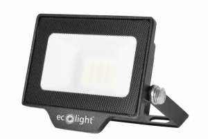 NL-1 czarny LED 10W 3000K 900lm IP65 Naświetlacz