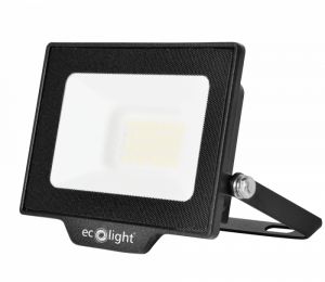 NL-1 czarny LED 20W 4000K 1800lm IP65 Naświetlacz
