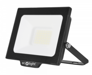 NL-1 czarny LED 30W 6500K 2700lm IP65 Naświetlacz