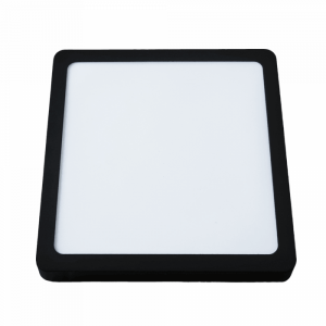 LED czarny 18W 4000K 1400lm Oprawa sufitowa kwadrat