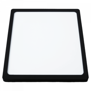 LED czarny 24W 4000K 1920lm Oprawa sufitowa kwadrat