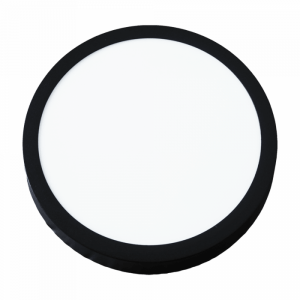 LED czarny 18W 4000K 1400lm Oprawa sufitowa okrągła