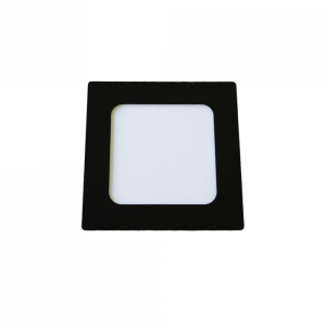 LED czarny 6W 4000K 360lm Oprawa sufitowa podtynkowa