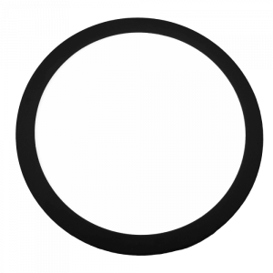 LED czarny 24W 4000K 1920lm Oprawa sufitowa podtynkowa okrągła