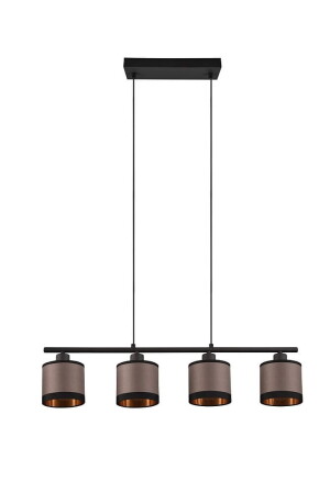 Davos czarny mat 4xE14 Lampa wisząca