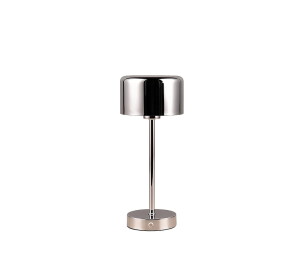 Jeff chrom akumulator LED 3 step dim. 1,5W 3000K Lampka stołowa ściemnialna