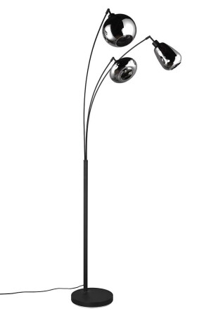 Lumina czarny mat | chromowany 3xE14 Lampa podłogowa stojąca