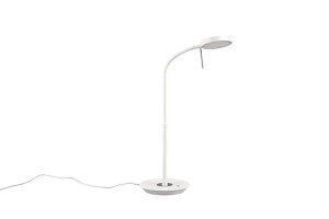 Monza biały mat LED DIM 12W 2300-3000-4000K ściemnialna Lampka stołowa