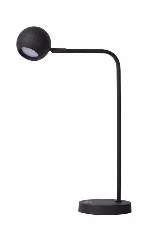 Comet czarny akumulator LED 3 step dim. 3W 2700K Lampka stołowa ściemnialna