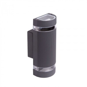 OE-4S Szary 2xGU10 IP54 Kinkiet zewnętrzny EcoLight EC79048