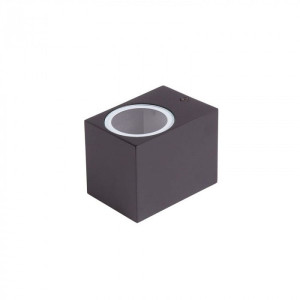 OE-6 Czarny GU10 IP44 Kinkiet zewnętrzny EcoLight EC79084