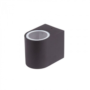 OE-8 Czarny GU10 IP44 Kinkiet zewnętrzny EcoLight EC79086