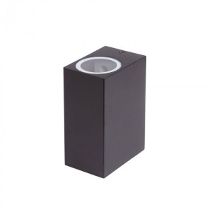 OE-7 Czarny 2xGU10 IP44 Kinkiet zewnętrzny EcoLight EC79085