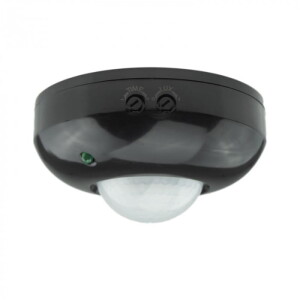 CP-8C czarny IP20 Czujnik ruchu PIR
