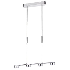 Zahra Chrom lampa wisząca regulowana 4 x 5W 3000K ( dostępna 1 szt. )