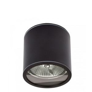 Chloe czarny Ø 12cm. ES111 IP44 Downlight łazienkowy