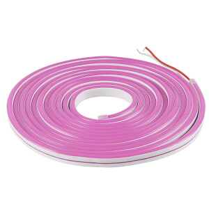 NEON 24V 5m Różowy IP65 Taśma LED