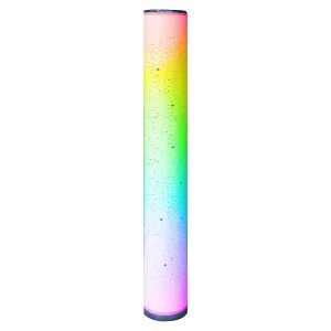 STELLA biała LED dim. 12W RGB+W z pilotem Lampa podłogowa ściemnialna