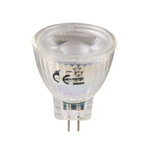 LED MR11 SMD 12V 2,2W 185lm 3000K szkło Platinum Żarówka