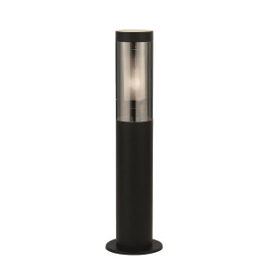 Batton czarny wys. 45cm. E27 IP44 Lampa ogrodowa stojąca