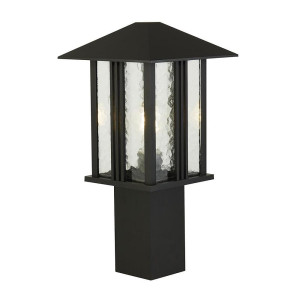 Venice czarny wys. 45cm. E27 IP44 Lampa ogrodowa stojąca