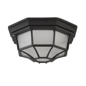 Vermont czarny E27 IP54 Sufitowa lampa zewnętrzna