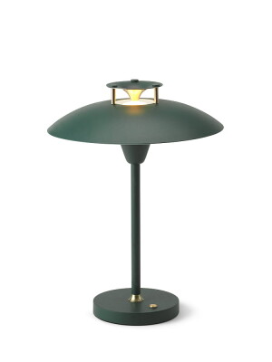 Stepp 1-2-3 zielony Ø22 akumulator LED 3 step dim. 2,5W 2700K IP54 Zewnętrzna lampka stołowa zasilania akumulatorem