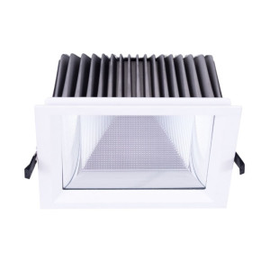 Tolve SQ biały szer. 22cm. LED 40W 4000K CRI>90 IP65 Oprawa wpuszczana