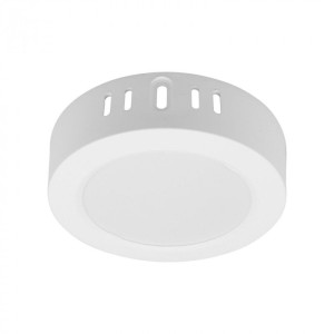 DL-1 LED Biały Ø 12cm. 6W 4000K Oprawa sufitowa natynkowa okrągła
