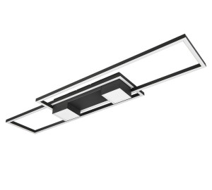 Albany czarny mat LED 3 step dim. 37W 2700-6500K Lampa sufitowa ściemnialna