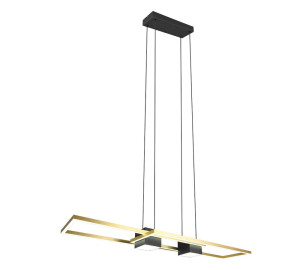 Albany czarno - złoty LED 3 step dim. 37W 2700-6500K Lampa wisząca