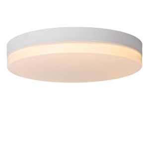 BISKIT - Plafoniera łazienkowa - fi 40 cm - LED - 1x36W 2700 K - IP44. Kolor biały